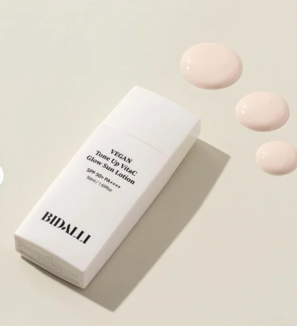 Bidalli Vegan Tone Up Vita-C Glow Sun Lotion