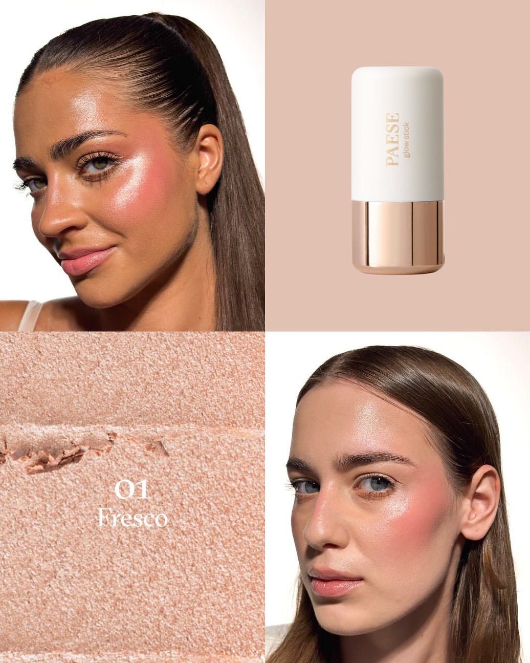 How to Use PAESE Butter Blend Sticks on Cheeks and Eyelids