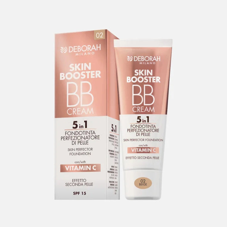 DEBORAH SKIN BOOSTER BB CREAM 5 IN 1 SKIN PERFECTOR FOUNDATION