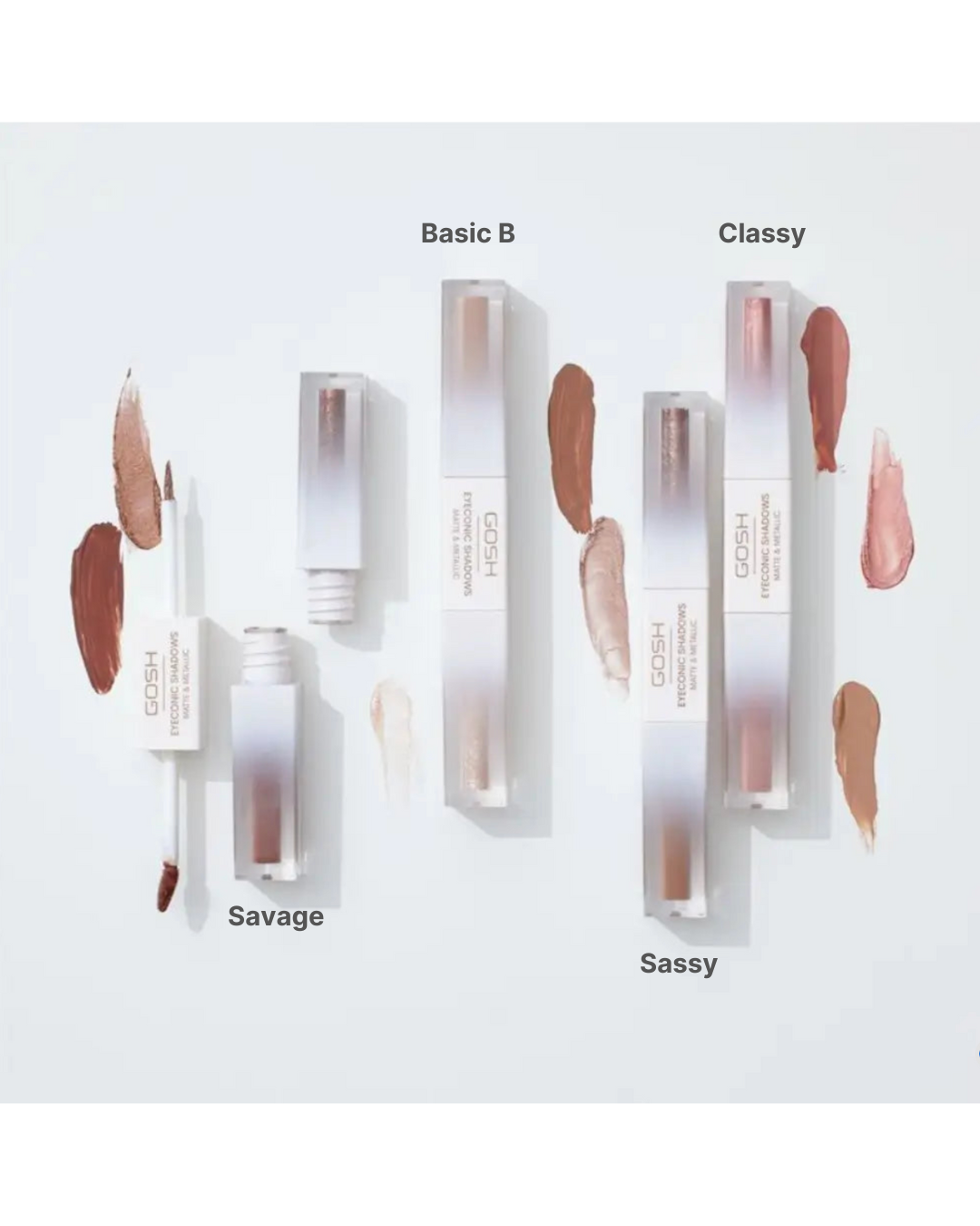 GOSH Eyeconic Shadows, 2 in 1