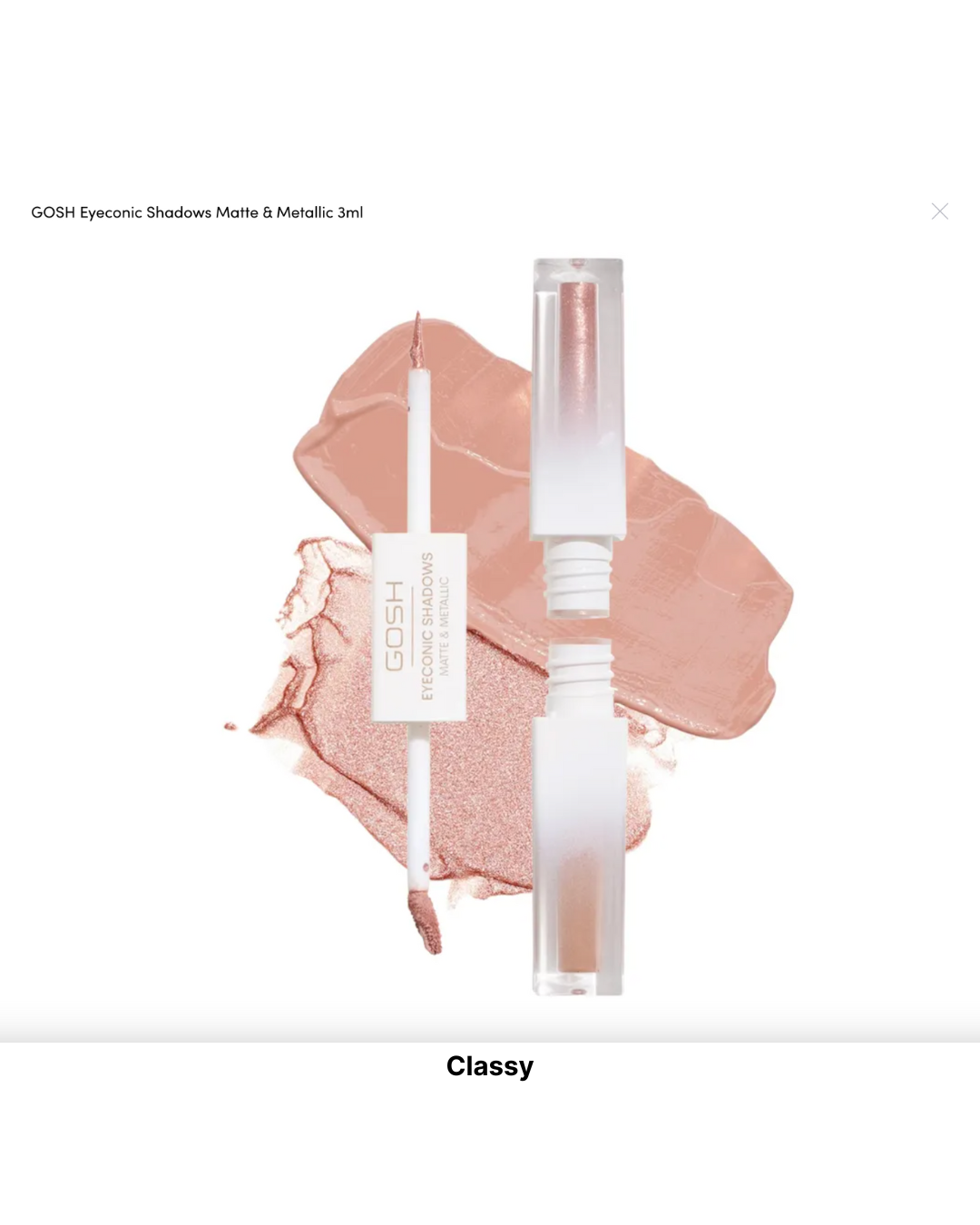 GOSH Eyeconic Shadows, 2 in 1