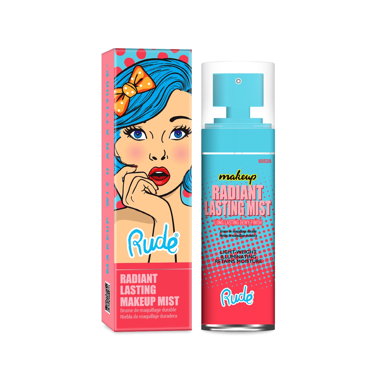 RUDE RADIANT LASTING MAKEUP MIST