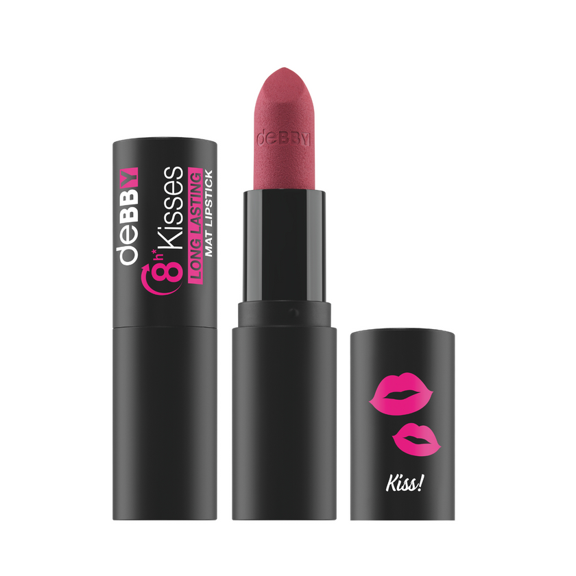 8H KISSES LONG LASTING MAT LIPSTICK