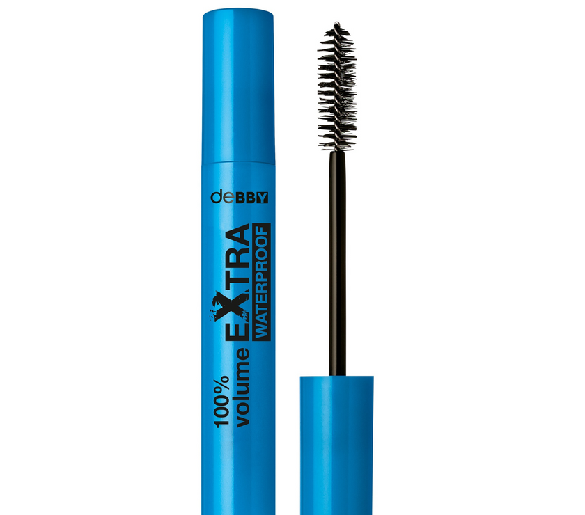 DEBBY 100% VOLUME EXTRA WATERPROOF MASCARA BLACK