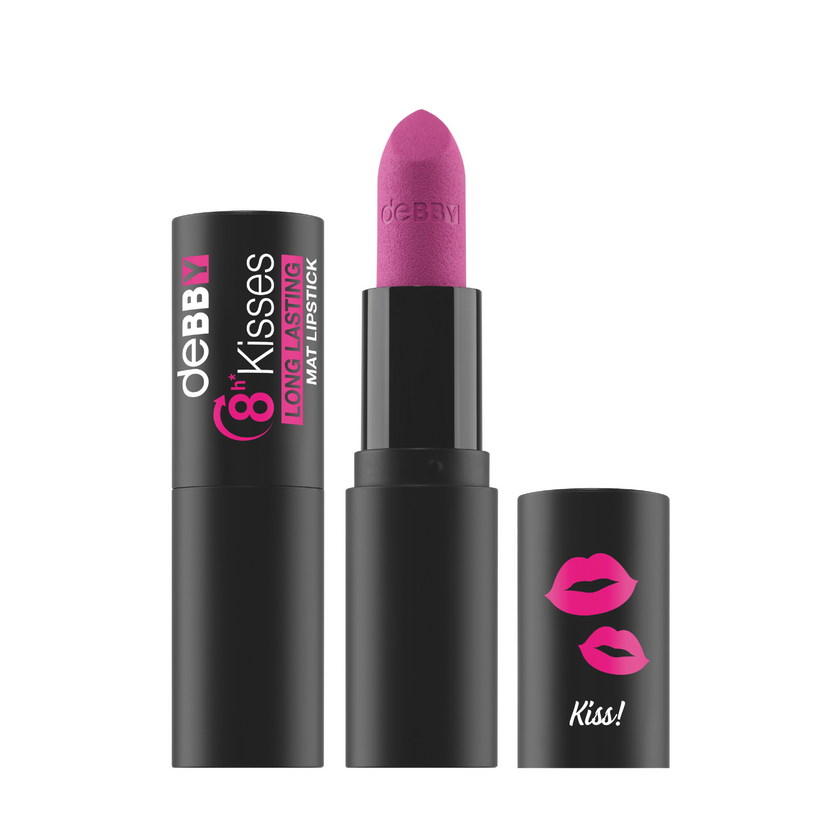 8H KISSES LONG LASTING MAT LIPSTICK