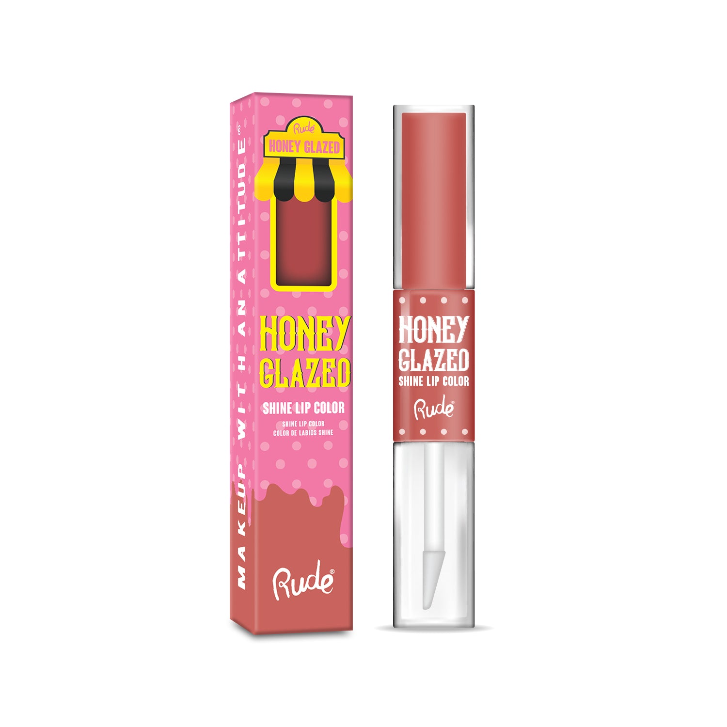 RUDE HONEY GLAZED SHINE БЛЕСК ДЛЯ ГУБ