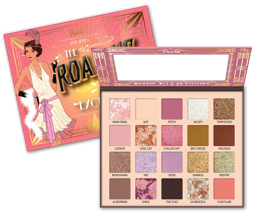 RUDE THE ROARING 20'S - 20 EYESHADOW PALETTE