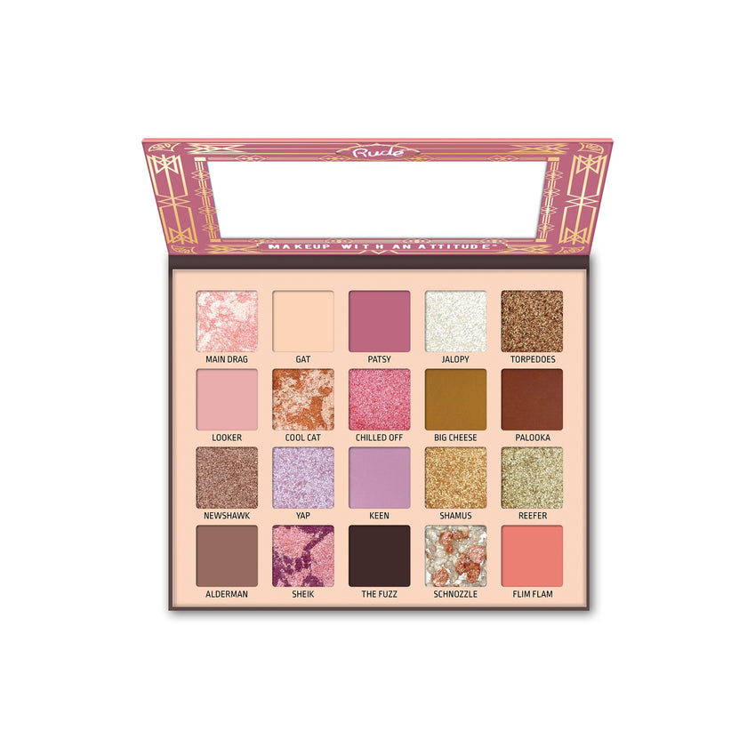 RUDE THE ROARING 20'S - 20 EYESHADOW PALETTE