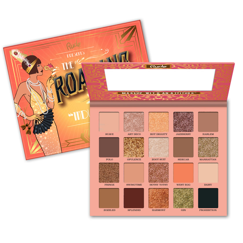 RUDE THE ROARING 20'S - 20 EYESHADOW PALETTE