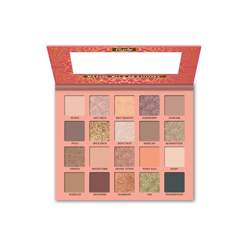 RUDE THE ROARING 20'S - 20 EYESHADOW PALETTE