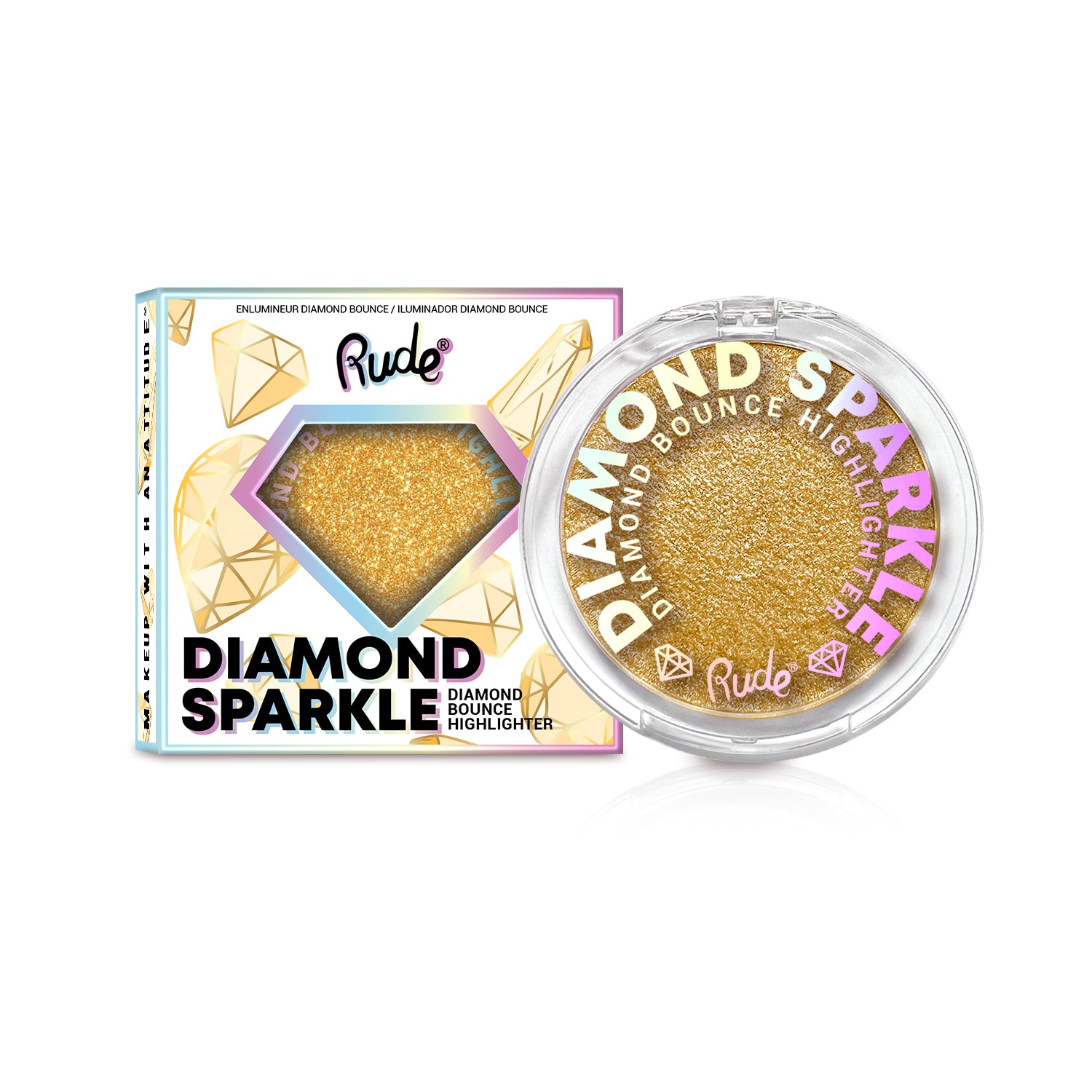 RUDE DIAMOND SPARKLE DIAMOND BOUNCE ХАЙЛАЙТЕР