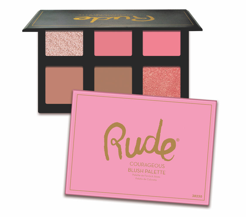 RUDE COURAGEOUS BLUSH PALETTE