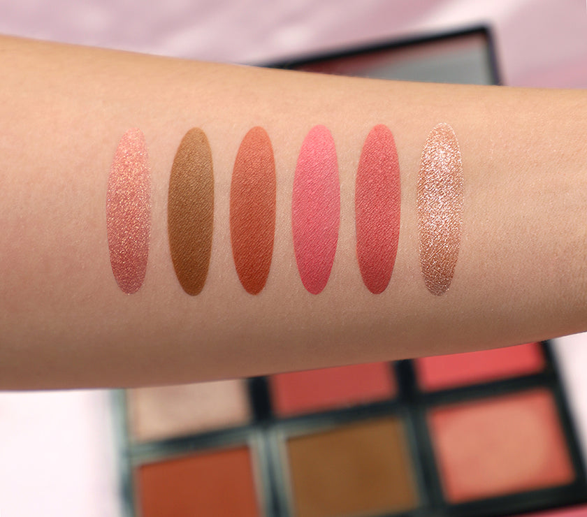 RUDE COURAGEOUS BLUSH PALETTE