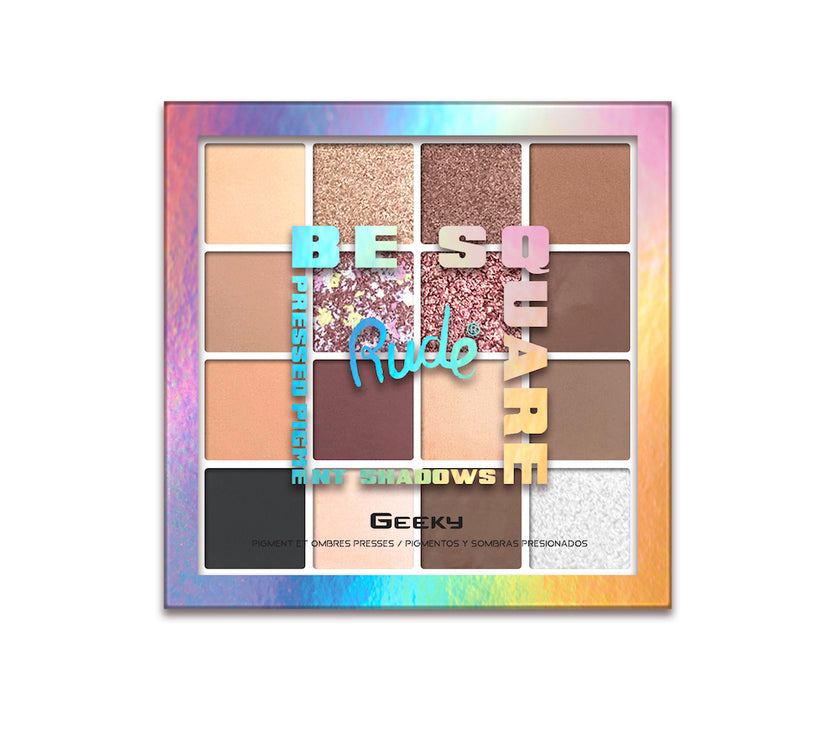 RUDE BE SQUARE PRESSED PIGMENTS & SHADOWS