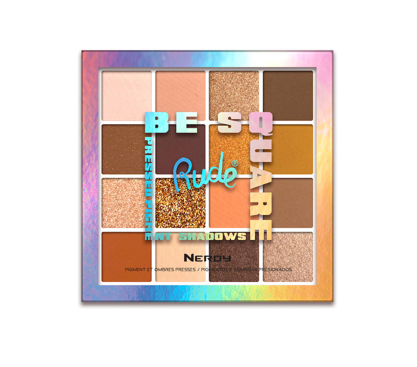 RUDE BE SQUARE PRESSED PIGMENTS & SHADOWS