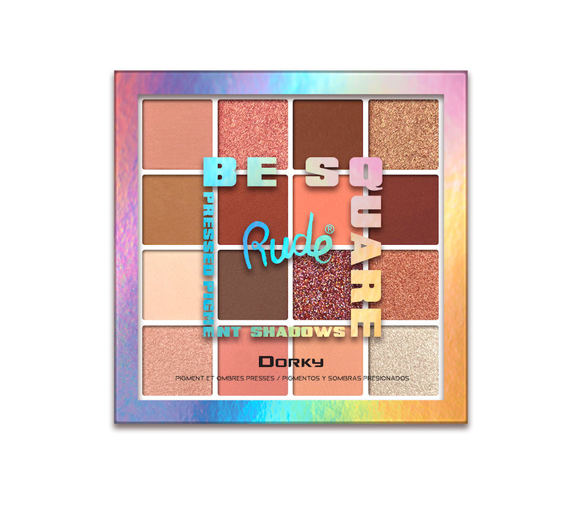 RUDE BE SQUARE PRESSED PIGMENTS & SHADOWS