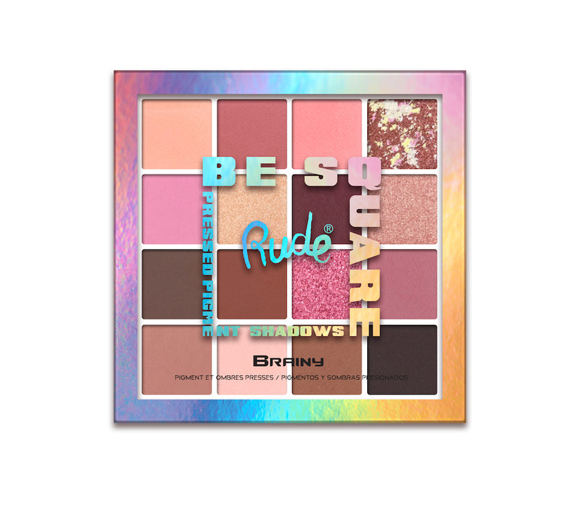 RUDE BE SQUARE PRESSED PIGMENTS & SHADOWS