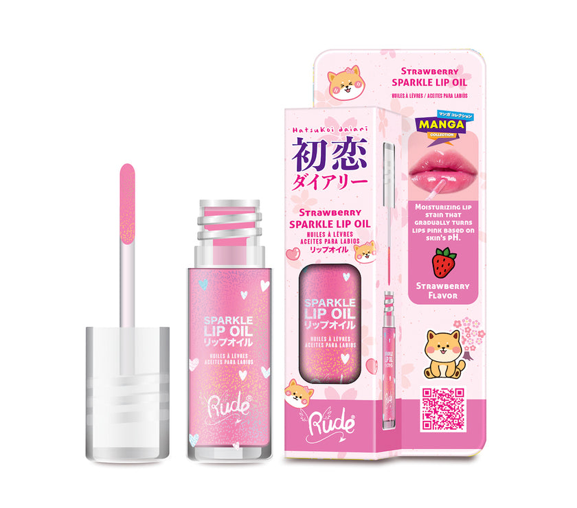 RUDE MANGA COLLECTION MANGA SPARKLE LIP OIL