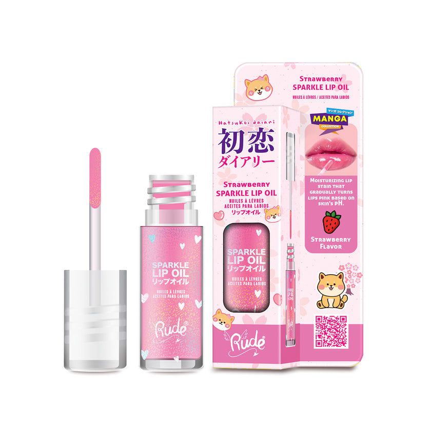 RUDE MANGA COLLECTION MANGA SPARKLE LIP OIL