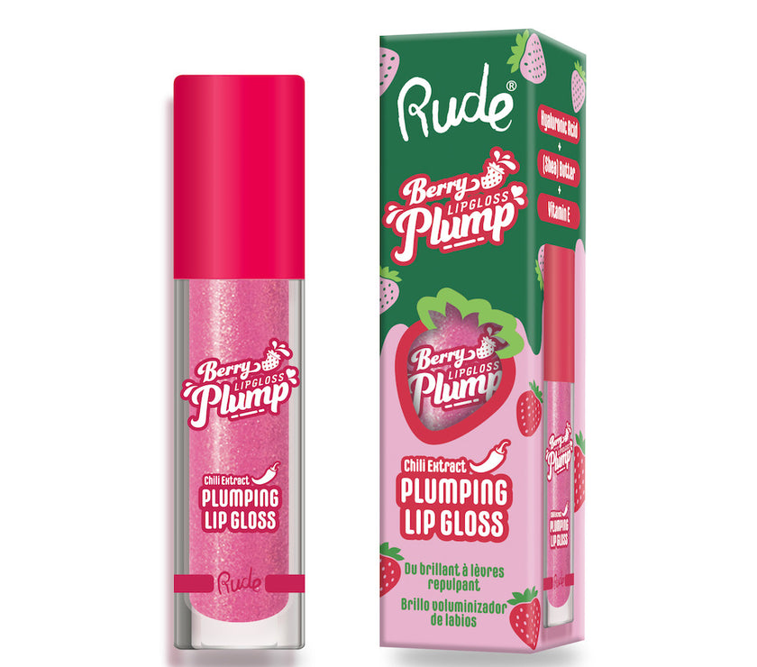 RUDE BERRY PLUMP PLUMPING LIP GLOSS