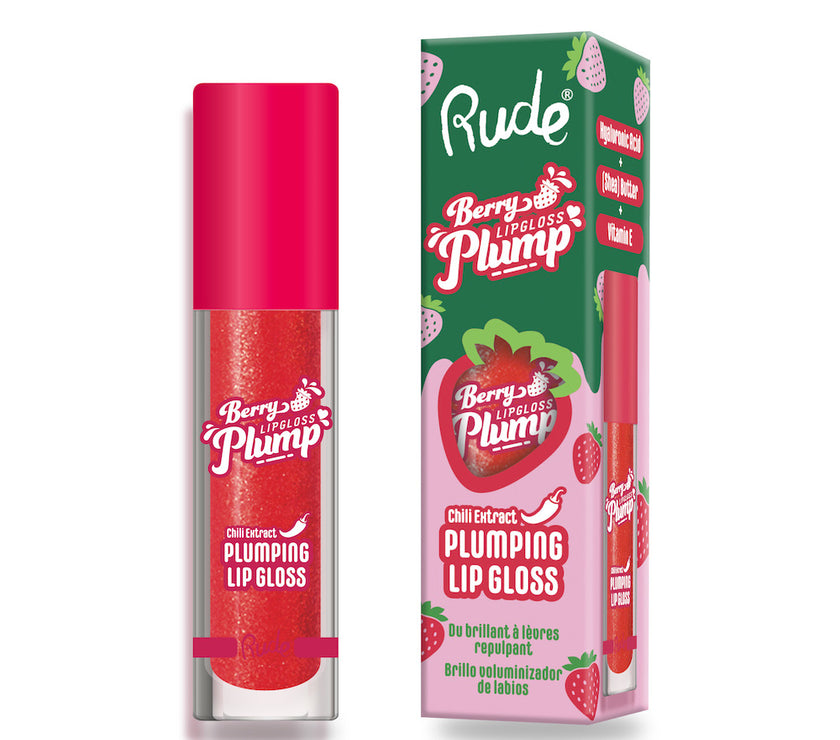 RUDE BERRY PLUMP PLUMPING LIP GLOSS