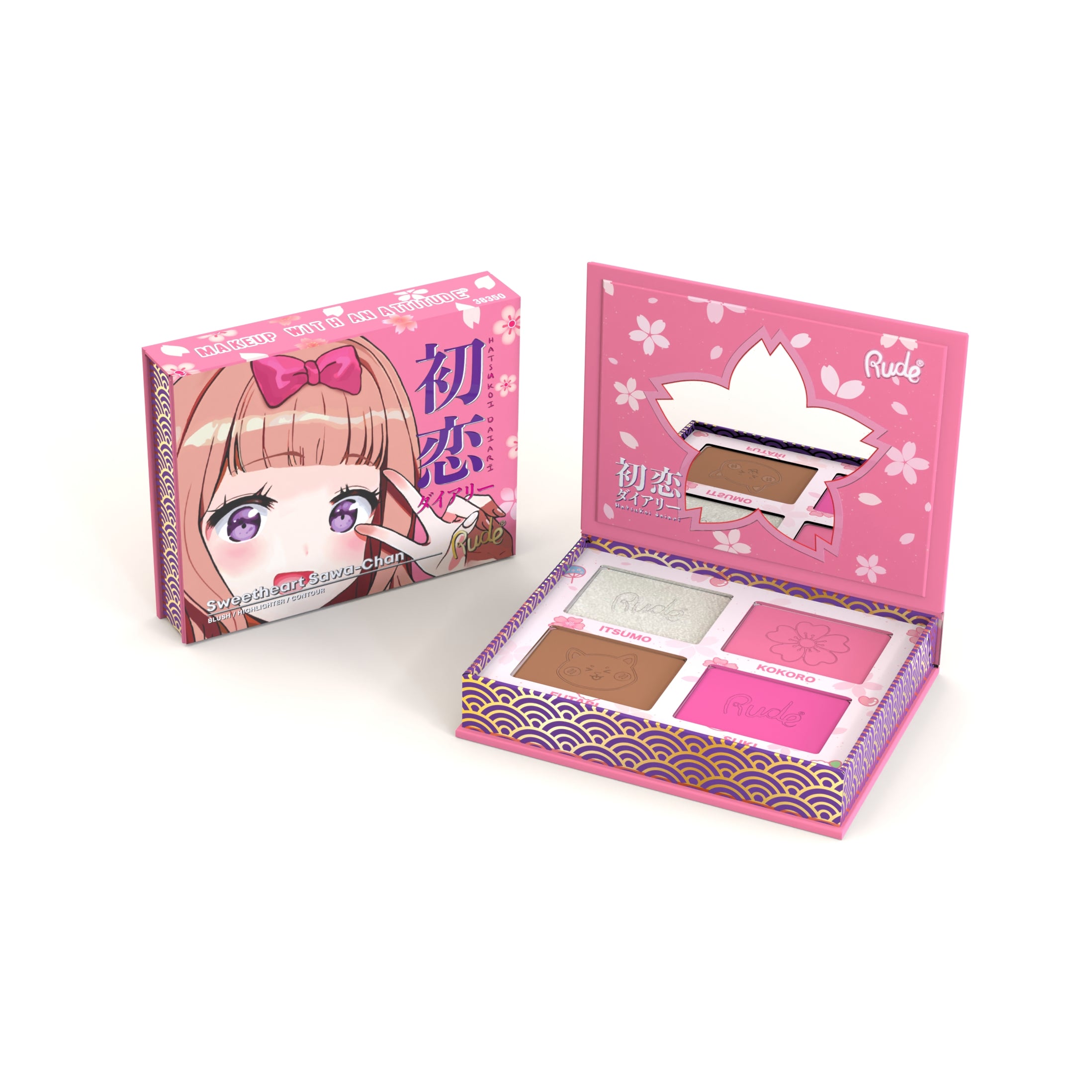 RUDE MANGA COLLECTION FACE PALETTE