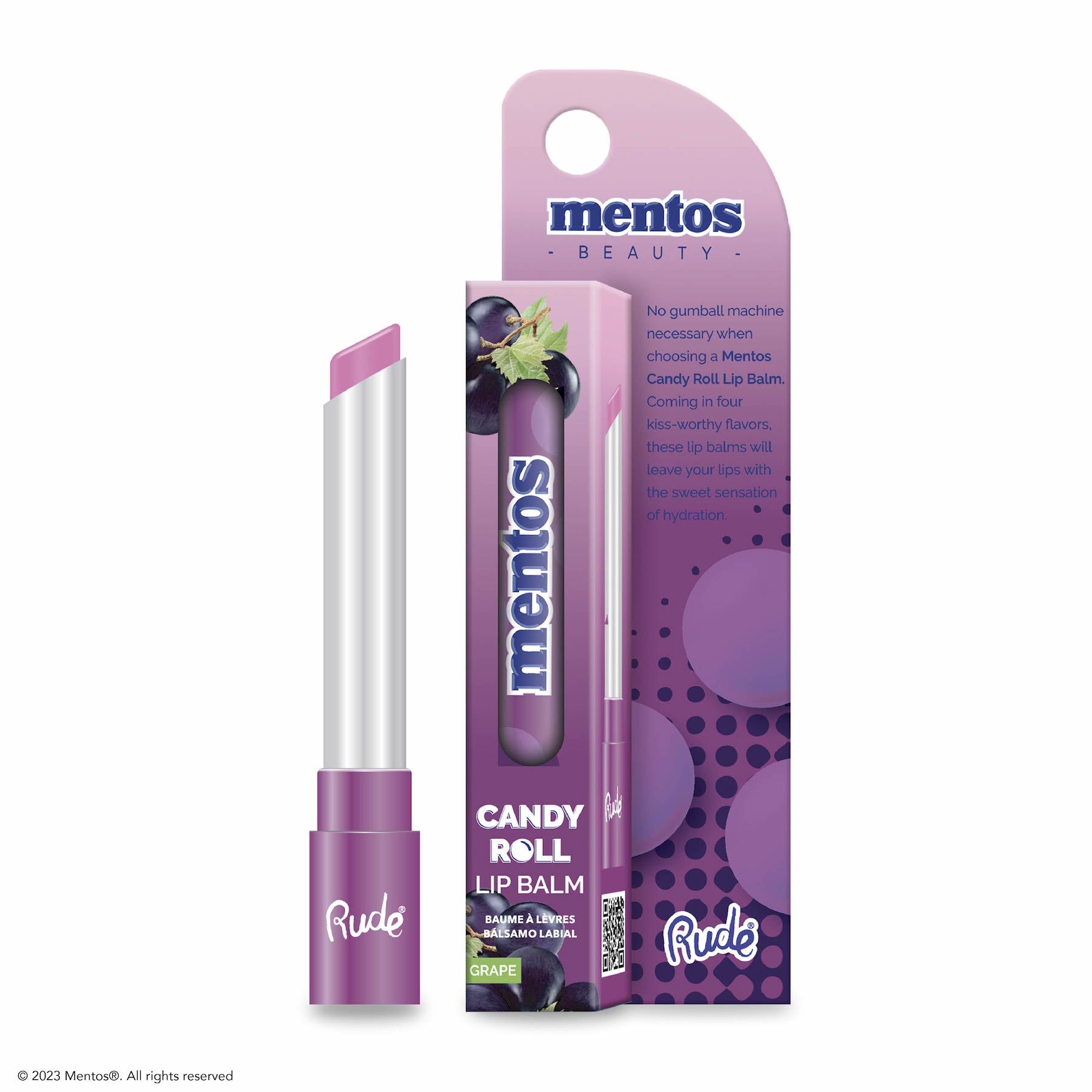 RUDE MENTOS CANDY ROLL LIP BALM