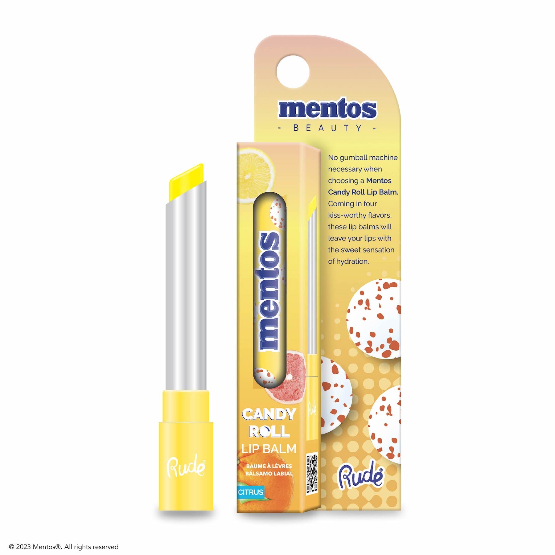 RUDE MENTOS CANDY ROLL LIP BALM