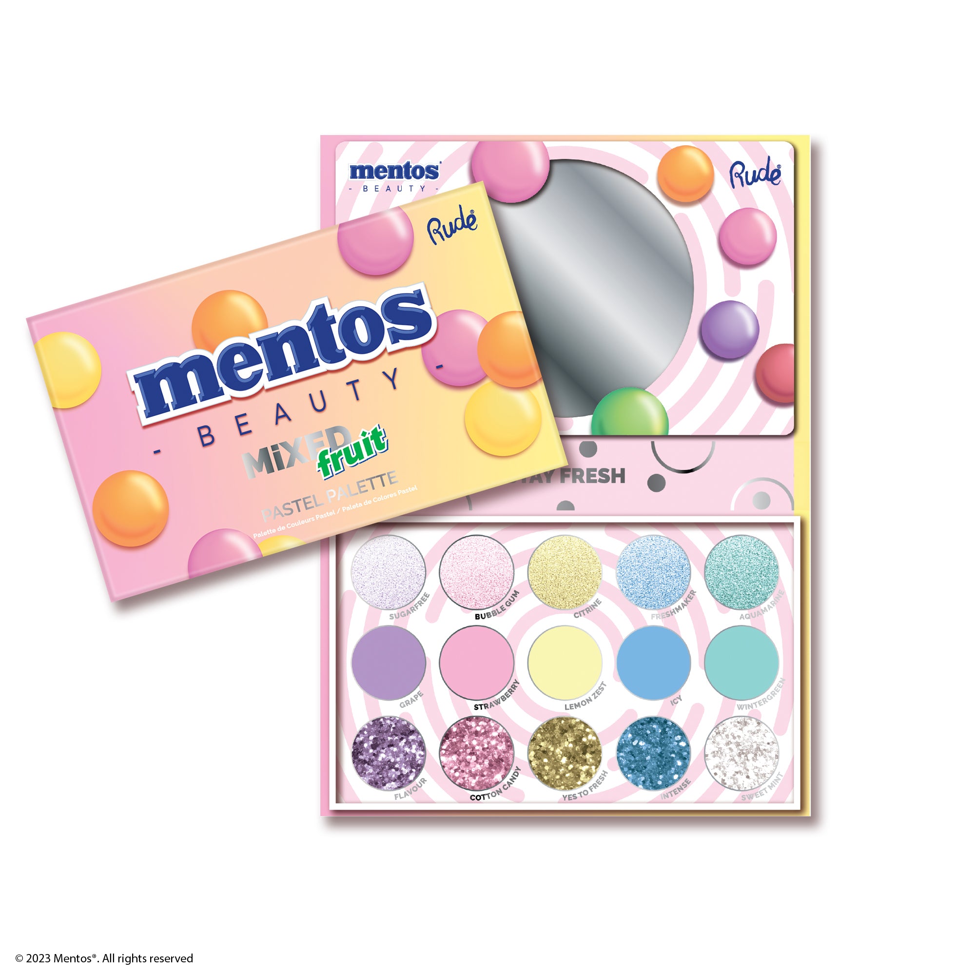 RUDE MENTOS MIXED FRUIT PALETTE