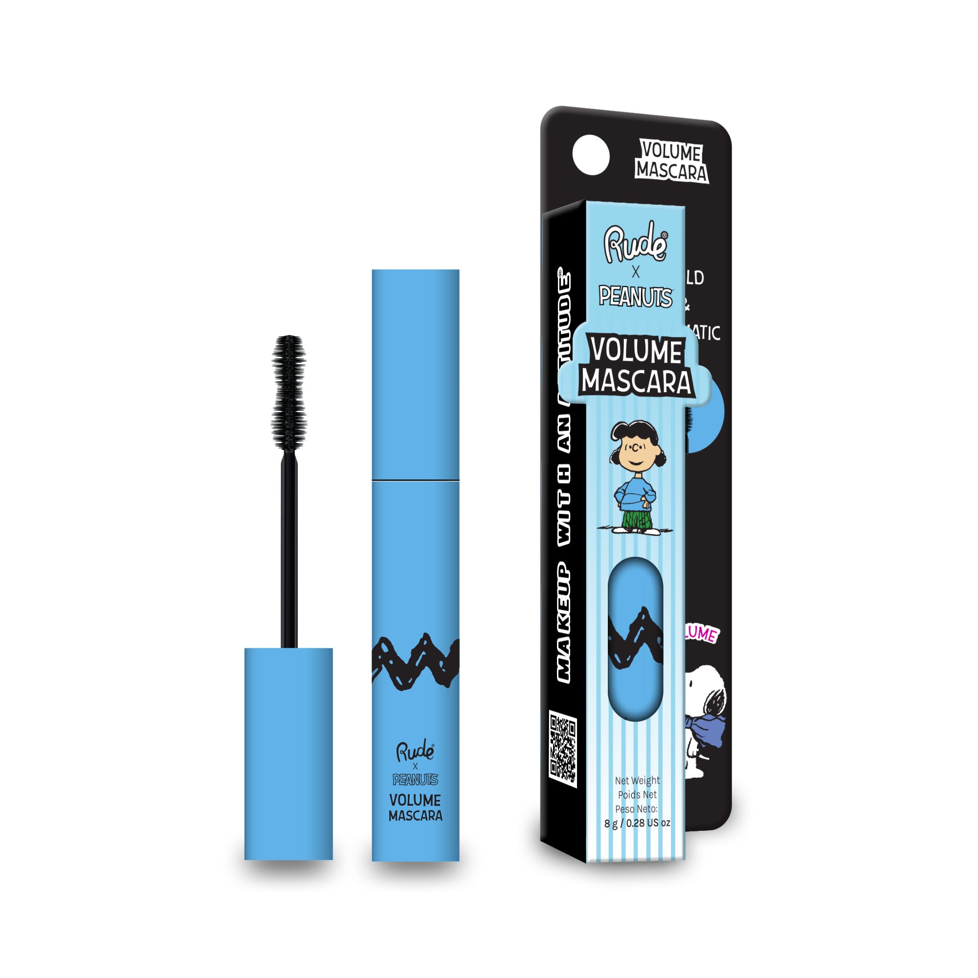 RUDE PEANUTS VOLUME MASCARA