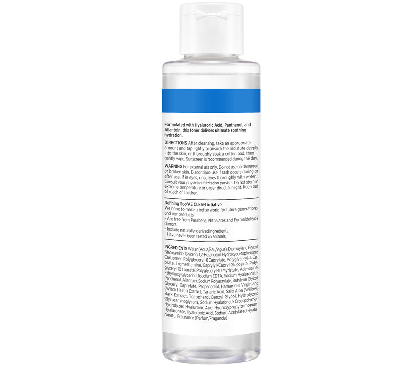 Soo'Ae Hyaluronic Acid Hydrating Toner