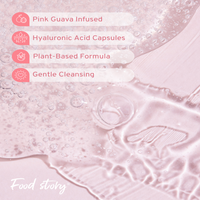 Food Story Guava Hyaluronic Acid Soothing Cleansing Gel