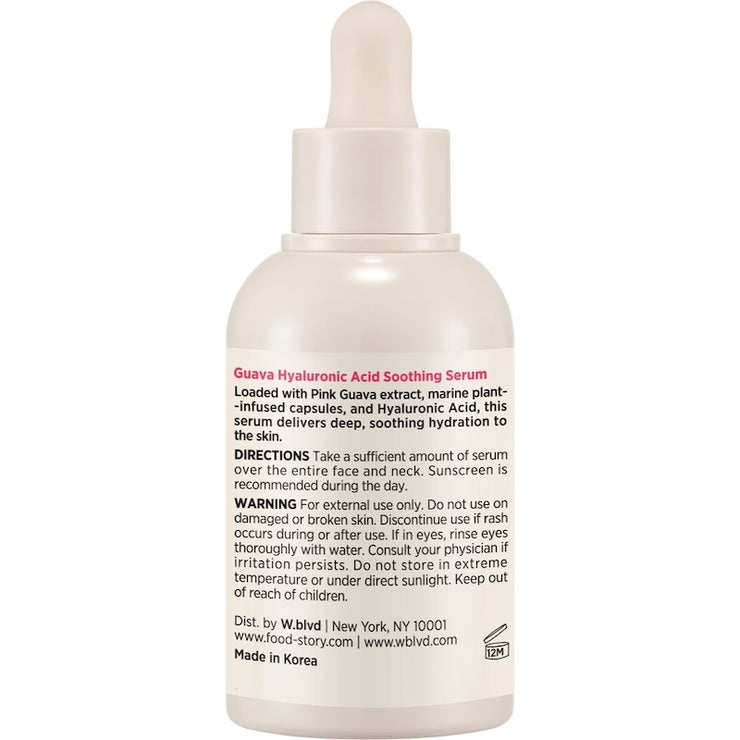 Food Story Guava Hyaluronic Acid Soothing Serum