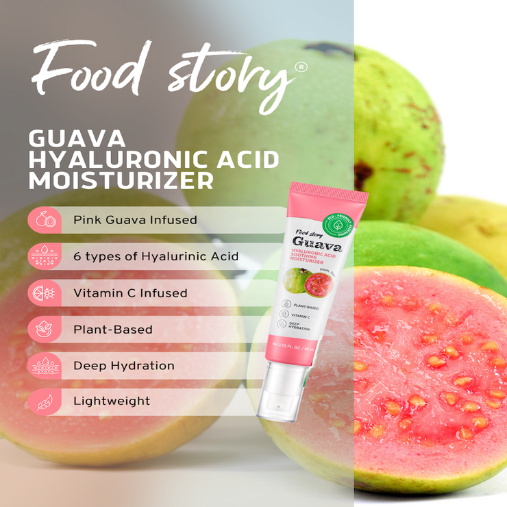 Food Story Guava Hyaluronic Acid Soothing Moisturizer