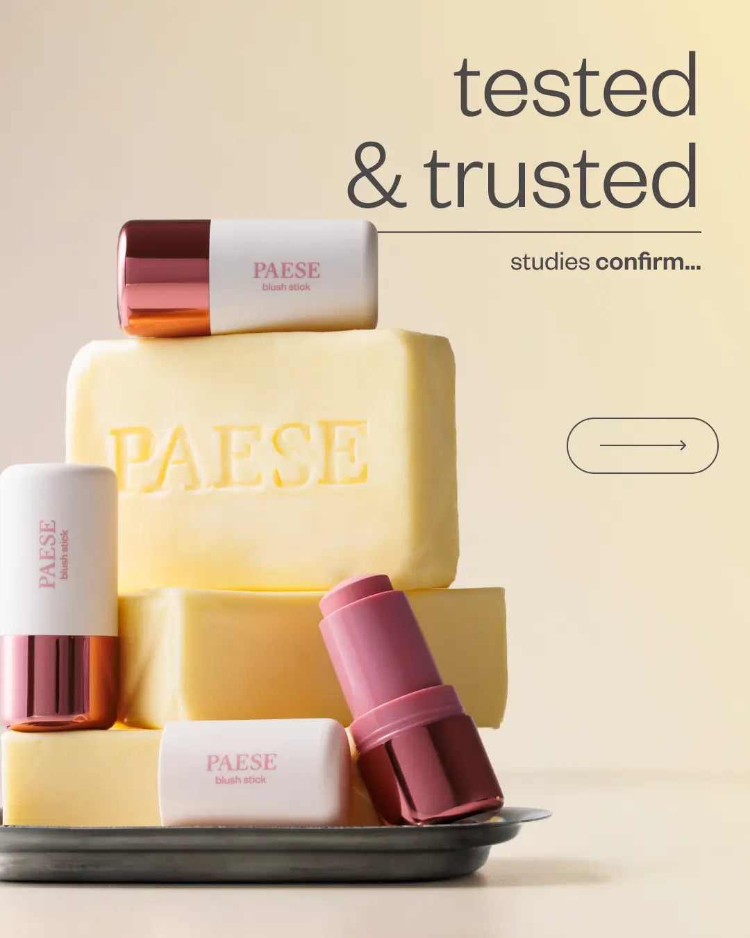 PAESE Butter Blend Blush Stick