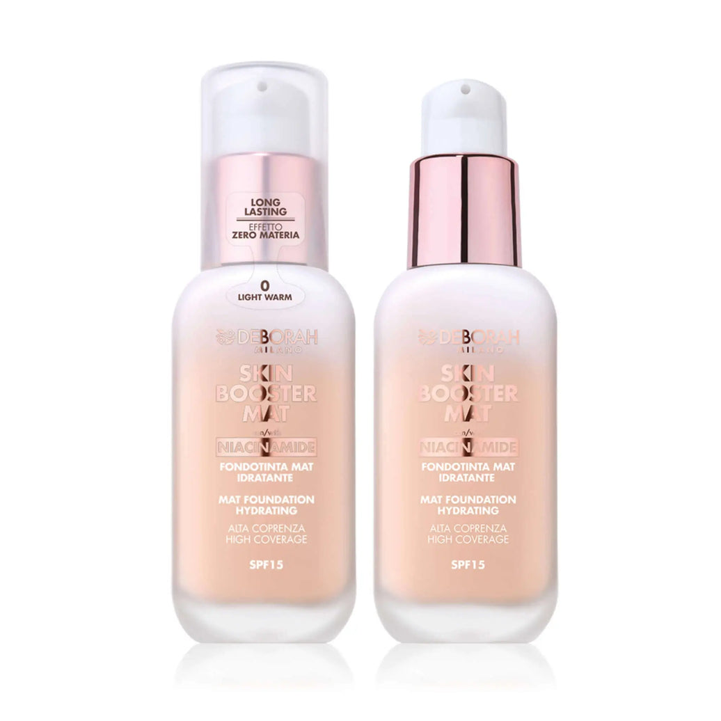 DEBORAH SKIN BOOSTER MAT FOUNDATION HYDRATING - SPF 15 - WITH NIACINAMIDE