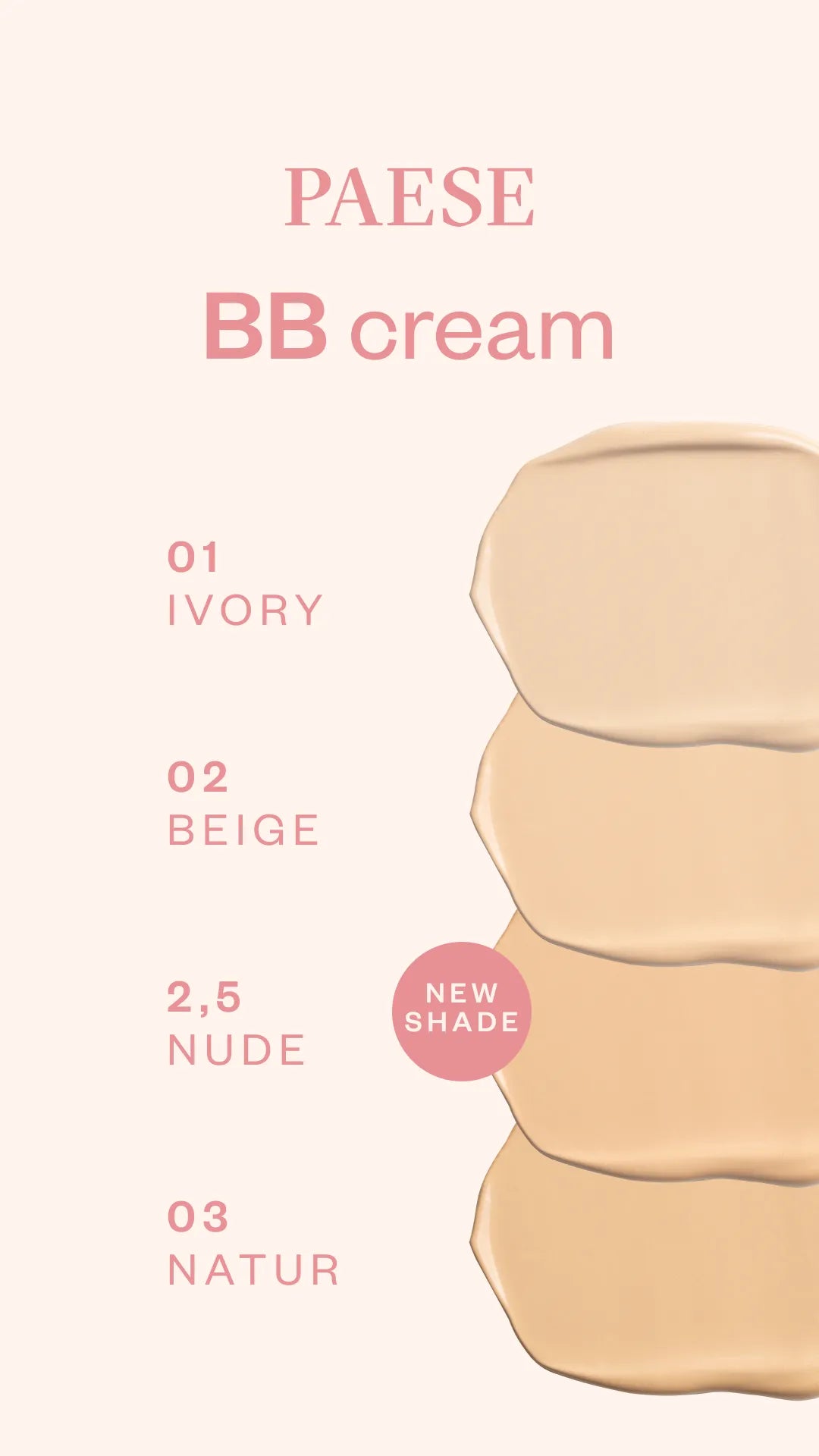 PAESE BB Cream with Hyaluronic Acid