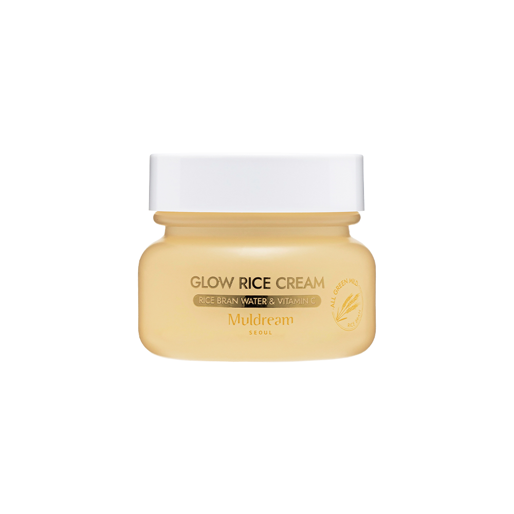 MULDREAM Glow Rice Cream with Rice Bran Water & Vitamin C
