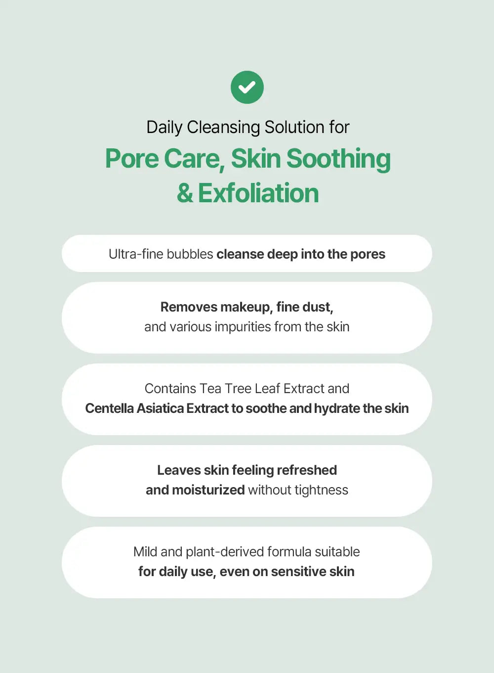 MULDREAM AC Tea Tree Fresh Foaming Cleanser
