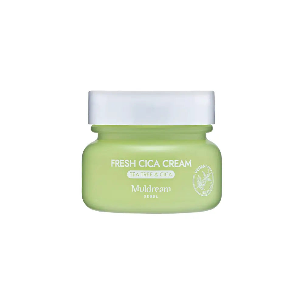MULDREAM Fresh Cica Cream with Tea Tree & Cica