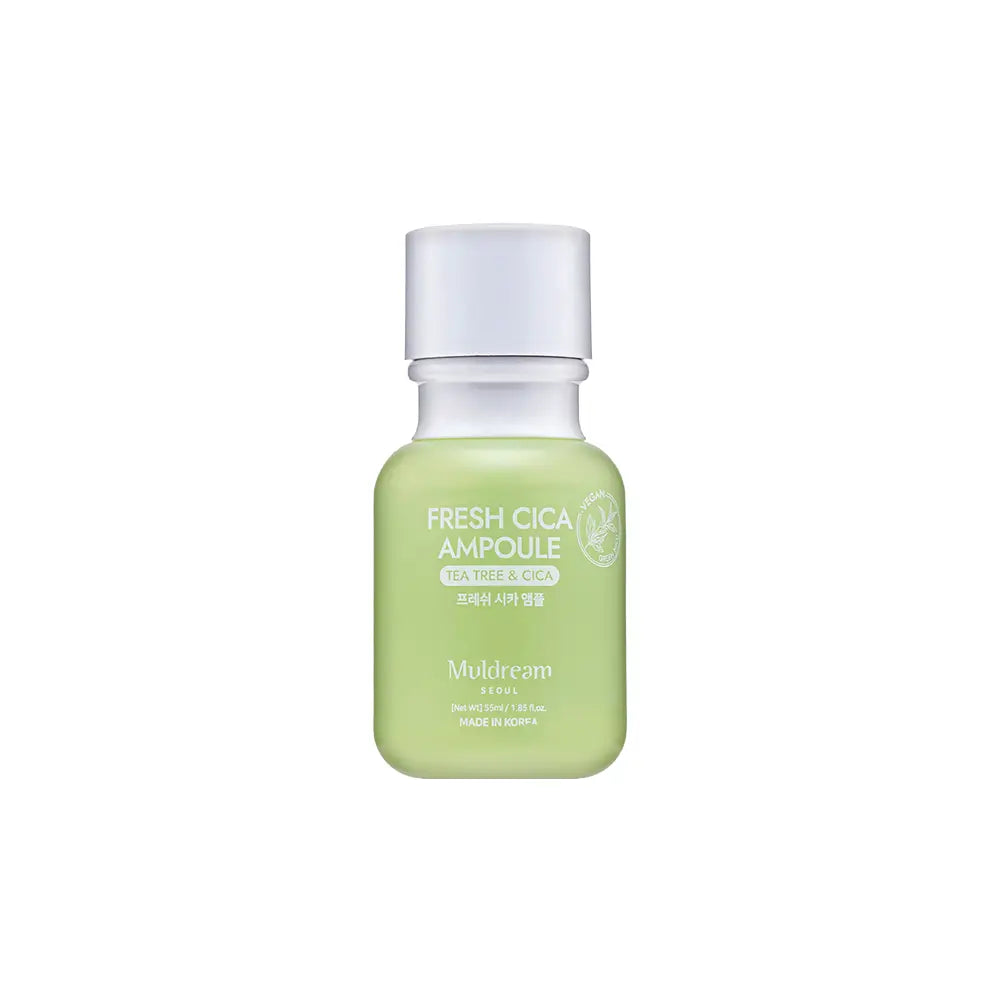 MULDREAM Fresh Cica Ampoule with Tea Tree & Cica