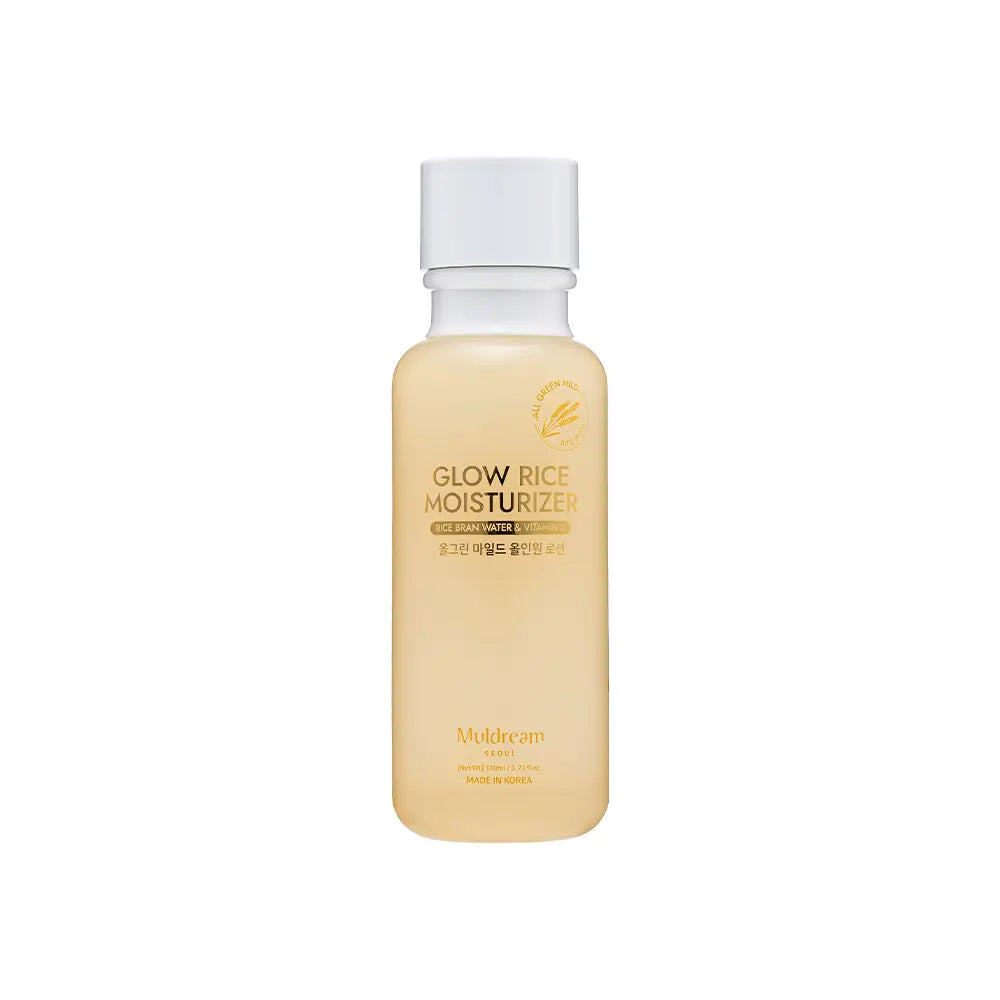 MULDREAM Glow Rice Moisturizer with Rice Bran Water & Vitamin C