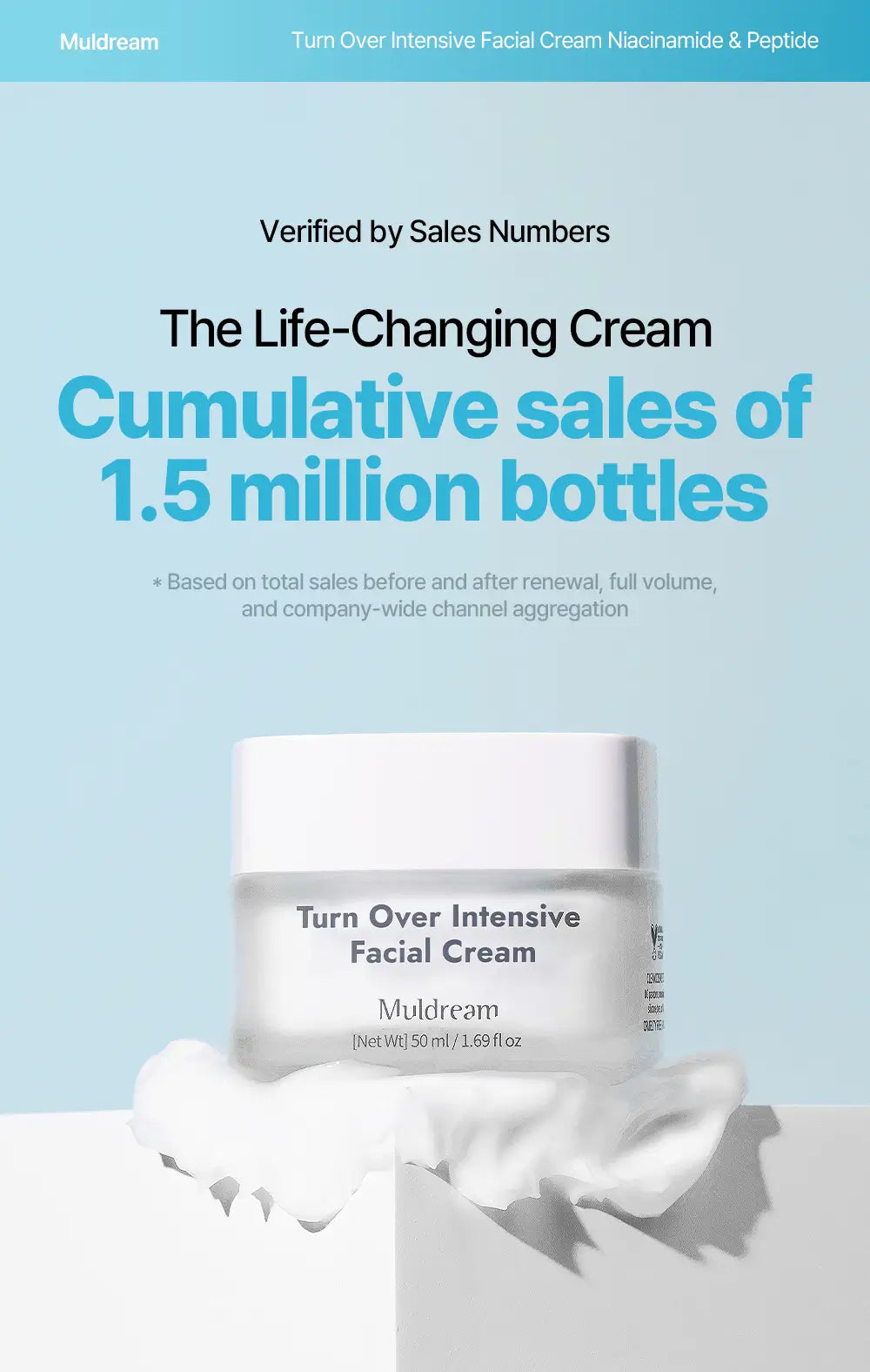MULDREAM Turn Over Intensive Facial Cream
