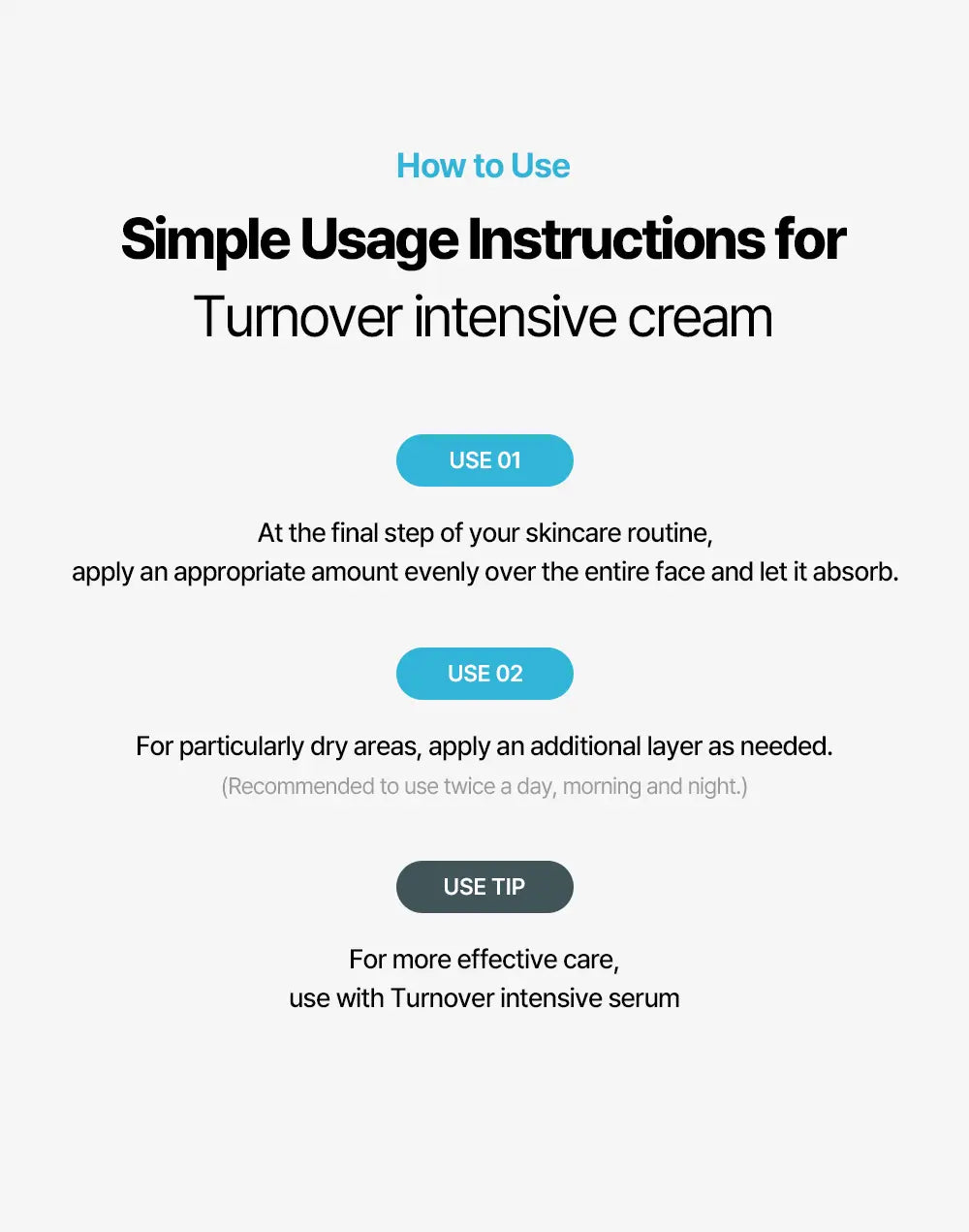 MULDREAM Turn Over Intensive Facial Cream