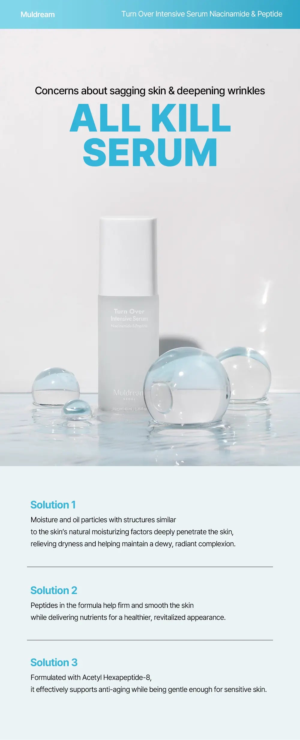 MULDREAM Turn Over Intensive Serum