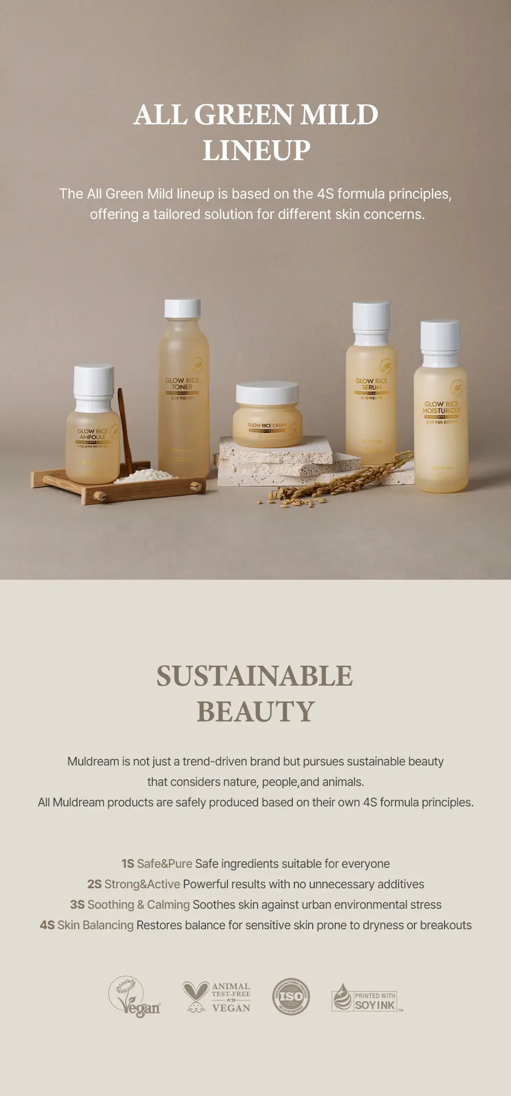 MULDREAM All Green Mild Serum