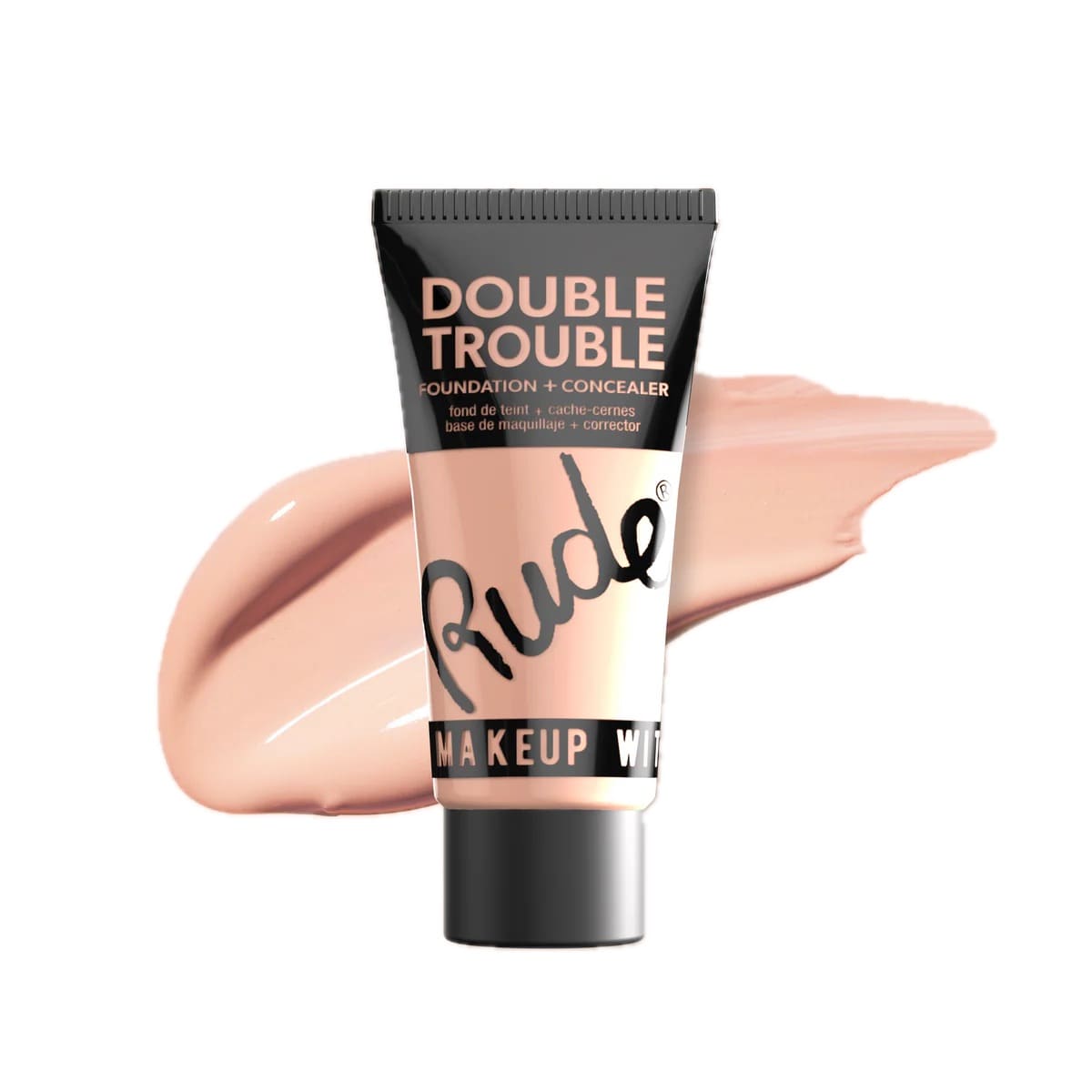 Rude Double Trouble Foundation + Concealer