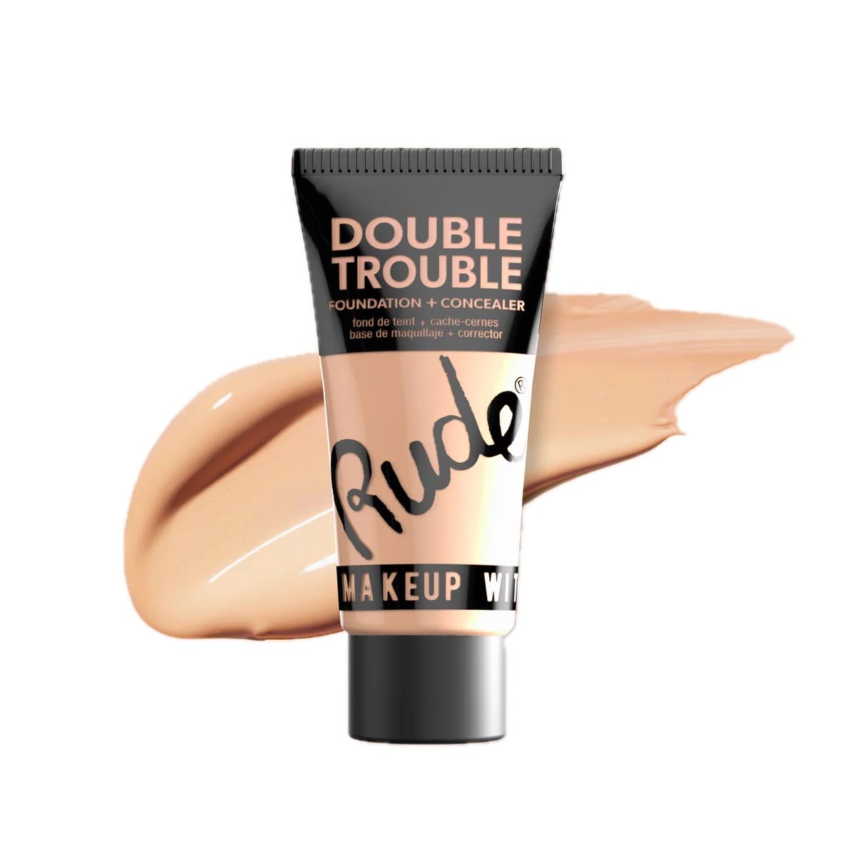 Rude Double Trouble Foundation + Concealer