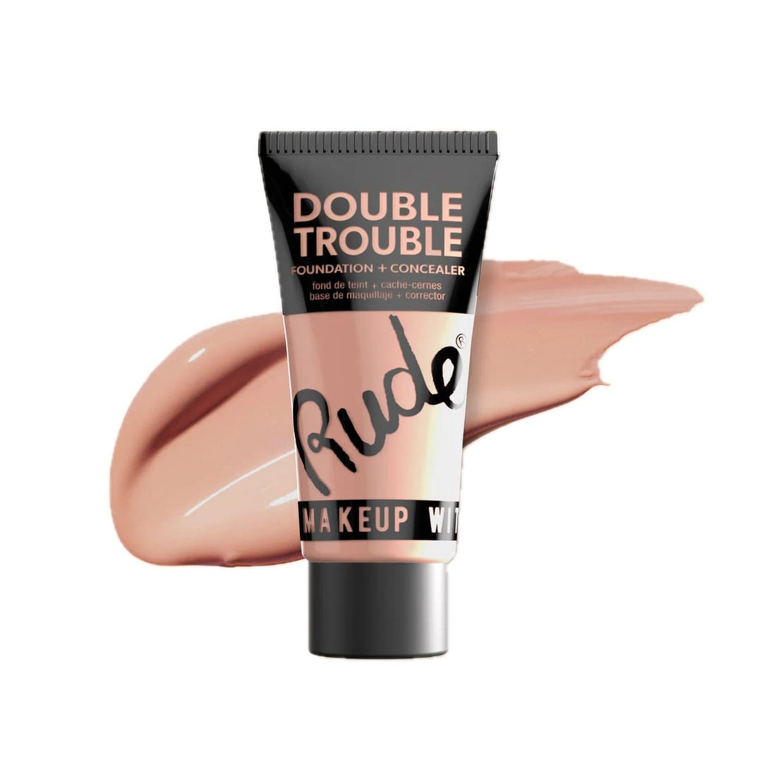 Rude Double Trouble Foundation + Concealer