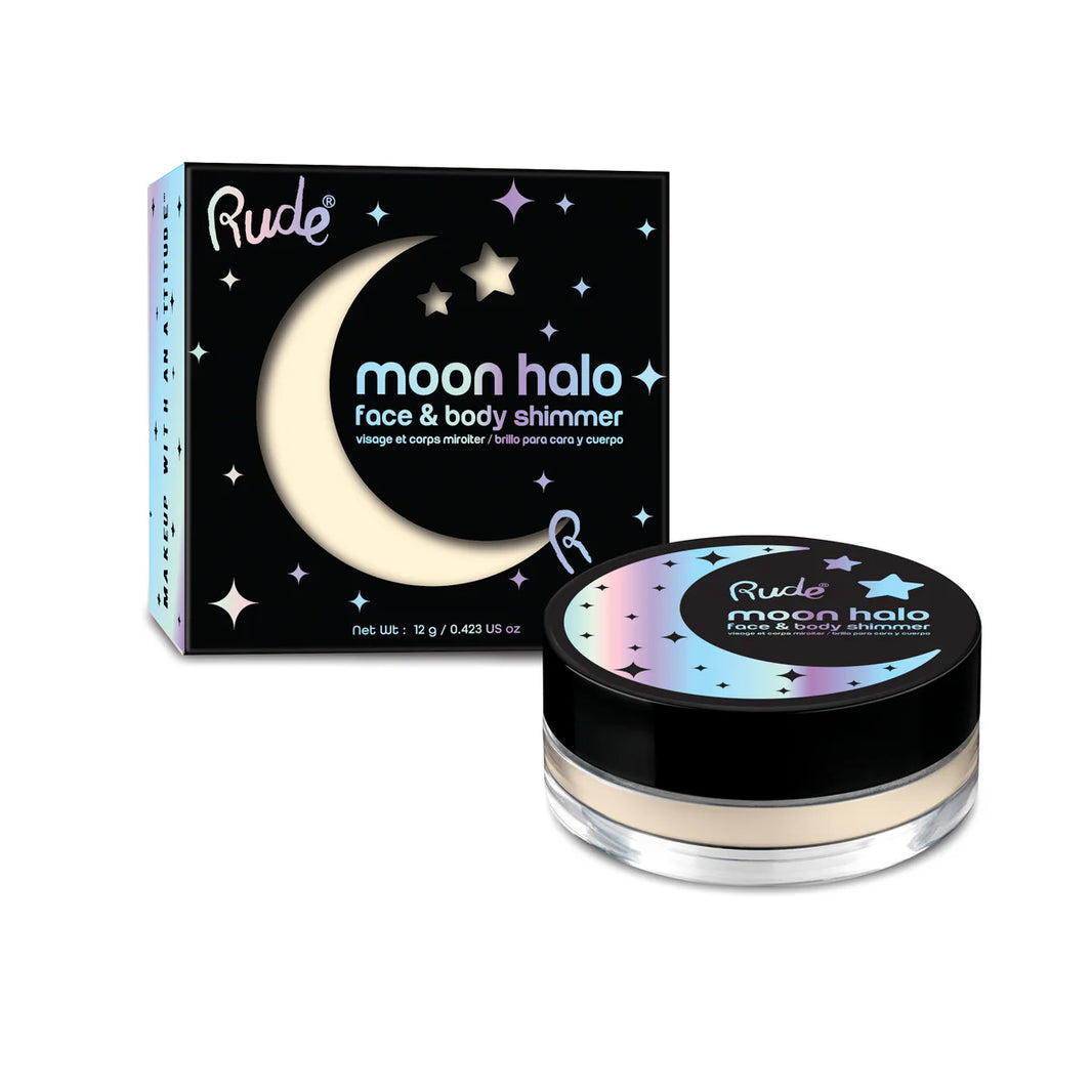 Rude Moon Halo Face & Body Shimmer